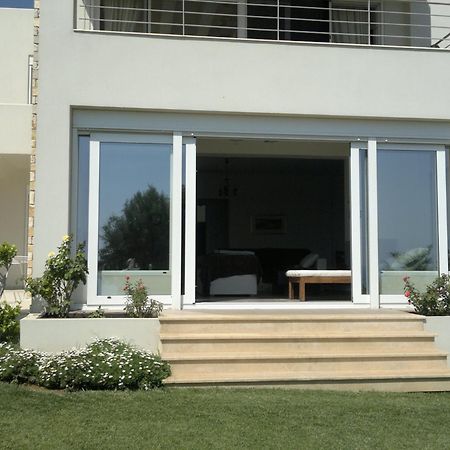 Villa With Aegean Views Akhladherí Exteriör bild